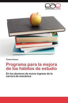 Paperback Programa Para La Mejora de Los Habitos de Estudio [Spanish] Book