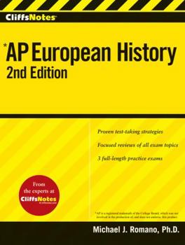 Paperback Cliffsnotes AP European History, 2nd Edition Book