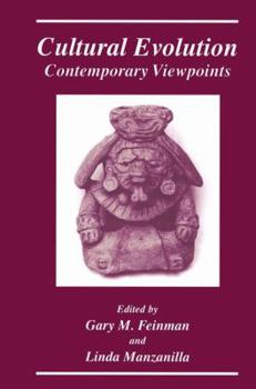 Hardcover Cultural Evolution: Contemporary Viewpoints Book