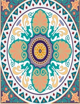 Paperback Magnificent Mandala Coloring Book