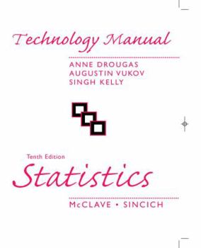 Paperback Technology Manual with CD for Statistics 10e Book