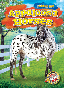 Library Binding Appaloosa Horses Book