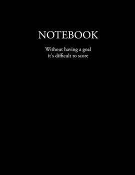 Paperback Notebook: Quote notebook, Lined Notebook, black background, 100 plain pages, large (8.5 x 11 inches) Book