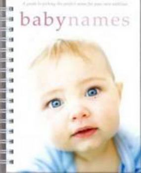 Hardcover Baby Names Book