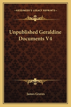 Paperback Unpublished Geraldine Documents V4 Book