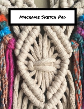 Paperback Macrame Sketch Pad Book