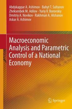 Hardcover Macroeconomic Analysis and Parametric Control of a National Economy Book