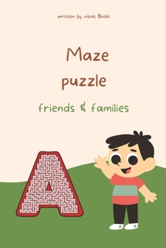 Paperback Maze puzzle Book