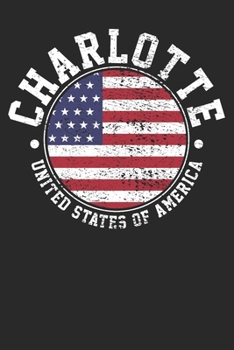 Paperback Gift Notebook: Charlotte Vintage Dot Grid 6x9 120 Pages Book