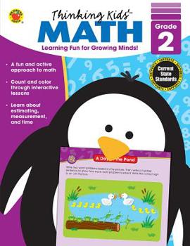 Paperback Thinking Kids' Math, Grade 2 Book