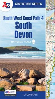 Paperback South West Coast Path - South Devon: With Ordnance Survey Mapping Book