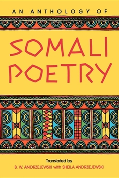 Paperback An Anthology of Somali Poetry Book