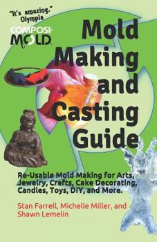 Paperback Mold Making and Casting Guide: Re-Usable Mold Making for Arts, Jewelry, Crafts, Cake Decorating, Candles, Toys, DIY, and More. Book