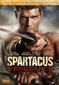 DVD Spartacus: Vengeance - The Complete Second Season Book