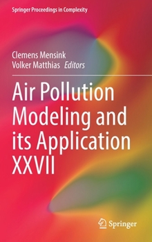 Hardcover Air Pollution Modeling and Its Application XXVII Book
