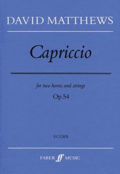 Paperback Capriccio: Score Book