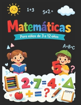 Paperback matematicas: juegos para niños de 3 a 12 años [Spanish] Book
