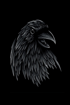 Paperback Notes: Raven / Medium Size Notebook with Lined Interior, Page Number and Daily Entry Ideal for Organization, Taking Notes, Jo Book
