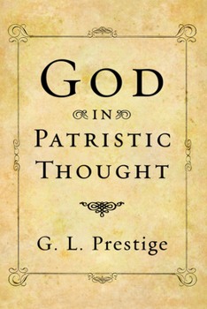 Paperback God in Patristic Thought Book