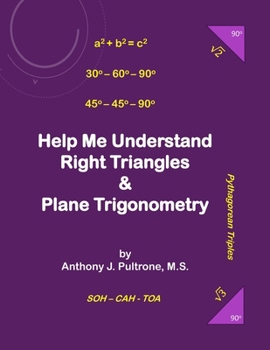 Paperback Help Me Understand Right Triangles and Plane Trigonometry Book