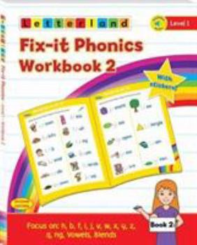 Paperback Fix-it Phonics - Level 1 - Workbook 2 (2nd Edition) Book