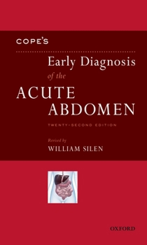 Paperback Cope's Early Diagnosis of the Acute Abdomen Book