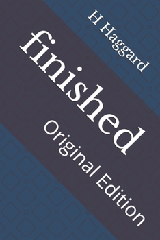 Paperback finished: Original Edition Book