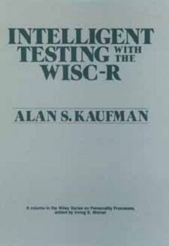 Hardcover Intelligent Testing with the Wisc-R Book