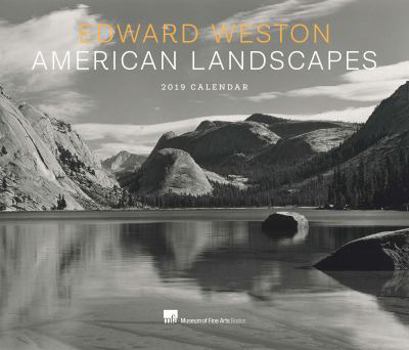 Calendar Edward Weston American Landscapes 2019 Wall Calendar Book