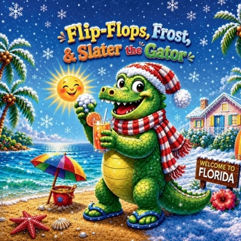 Paperback Flip-Flops, Frost, & Slater the Gator Book