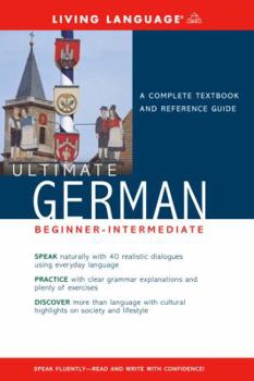 Paperback Ultimate German Beginner-Intermediate (Coursebook) [Large Print] Book