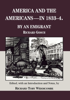Hardcover America and the Americans- In 1833-1834 Book