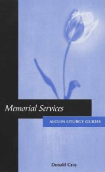 Paperback Memorial Services (Alcuin Liturgy Guides) Book