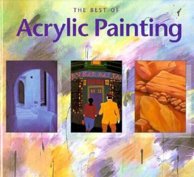 Hardcover Best of Acrylic Painting Book