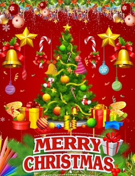 Merry Christmas: An Adult Coloring Book with Fun, Easy, and Relaxing Designs