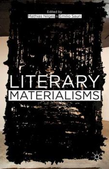 Hardcover Literary Materialisms Book