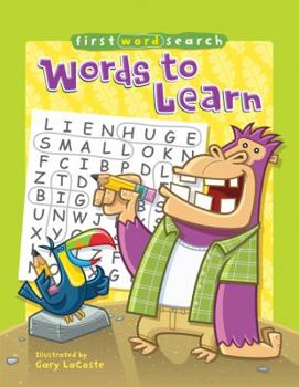 Paperback First Word Search: Words to Learn Book