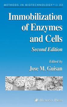 Hardcover Immobilization of Enzymes and Cells Book