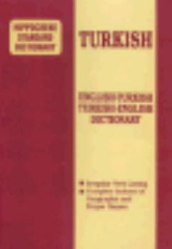 Paperback English-Turkish/Turkish-English Dictionary Book