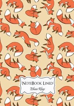 Paperback Notebook Lined: Cutie Foxs: Notebook Journal Diary, 110 Lined pages, 7" x 10" Book