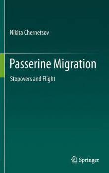 Hardcover Passerine Migration: Stopovers and Flight Book