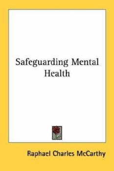 Paperback Safeguarding Mental Health Book
