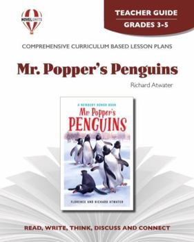 Hardcover Mr. Popper's Penguins - Teacher Guide Book