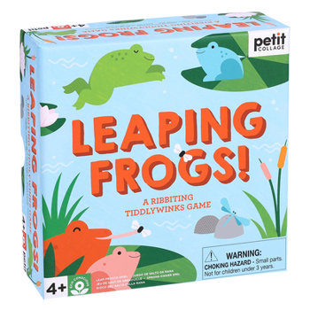 Board Game Leaping Frogs! [Spanish] Book