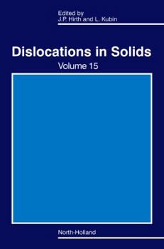 Hardcover Dislocations in Solids: Volume 15 Book