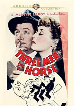 DVD Three Men on a Horse Book