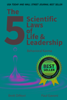 Hardcover The 5 Scientific Laws of Life & Leadership: Behavioral Karma Book