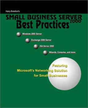 Paperback Small Business Server 2000 Best Practices Book