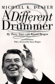 Hardcover A Different Drummer: My Thirty Years with Ronald Reagan Book