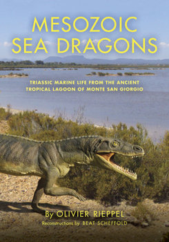 Hardcover Mesozoic Sea Dragons: Triassic Marine Life from the Ancient Tropical Lagoon of Monte San Giorgio Book